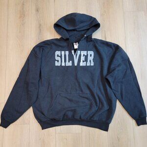Vintage 90s Vibe Silver Dollar City Hoodie Baggy Oversized Distressed
